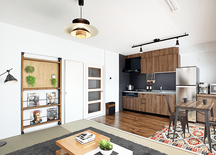 写真：お部屋の細部